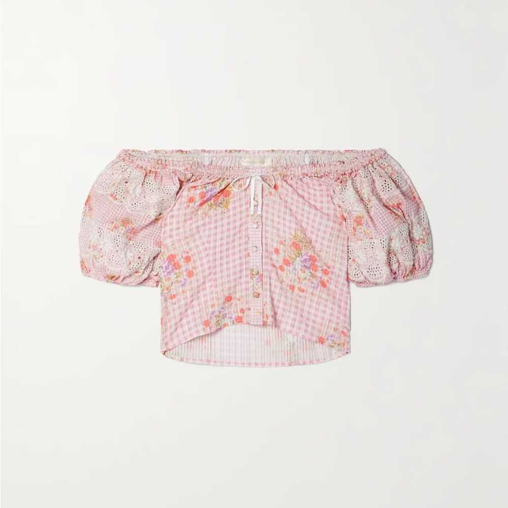 LoveShackFancy Izetta Top
